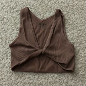 women’s garage small crop top